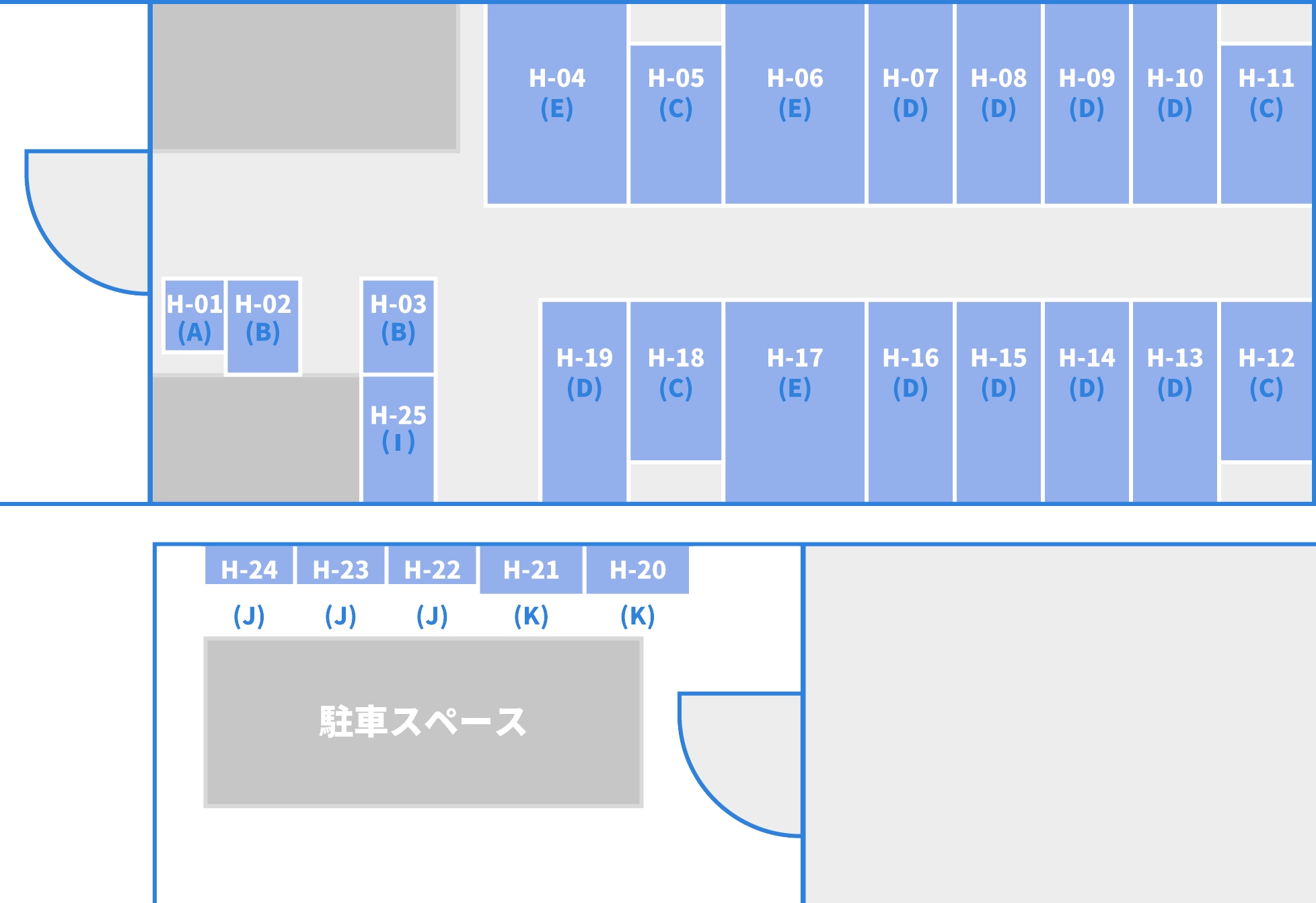 配置図-西千石平之町店